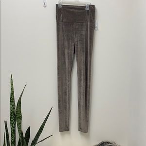 Wilfred free grey velvet leggings S